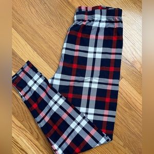 Plaid leggings